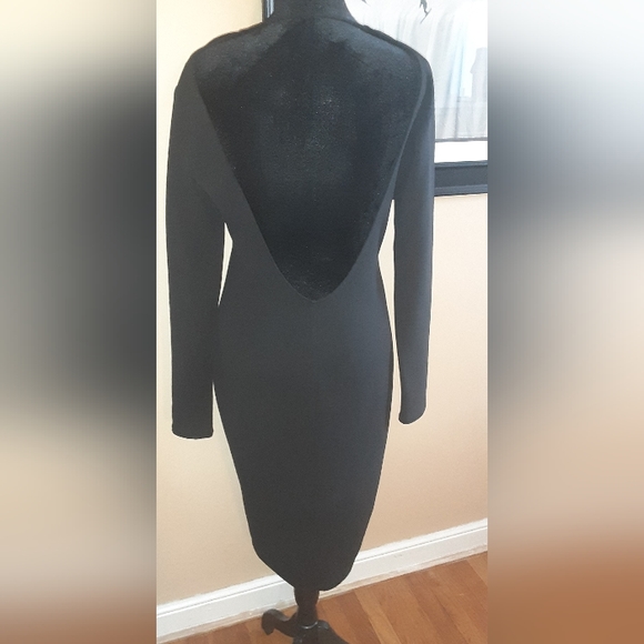 ZARA OPEN BACK DRESS - Picture 2 of 3